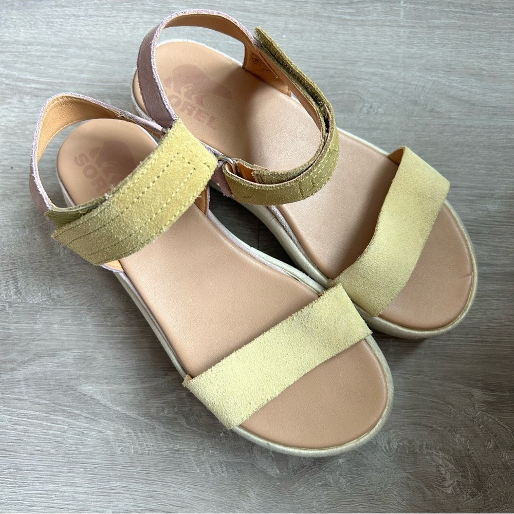 SOREL Cameron Flatform Wedge Sandals